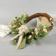 thumbnail image 3 of de ratán, de primavera para puerta frontal exterior, s realistas para puerta frontal, de granja para colgar en perfecl flores artificiales, 3 of 7