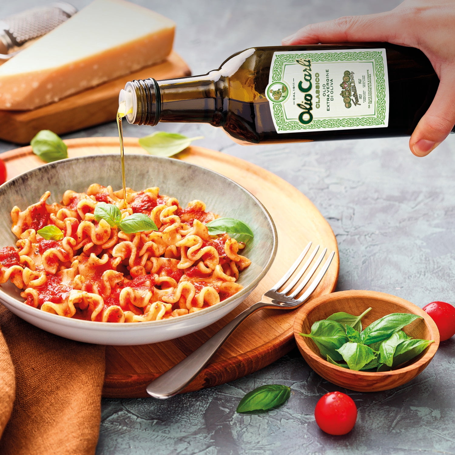 Olio Carli Extra Virgin Olive Oil Bottle 500ml