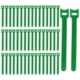 thumbnail image 4 of 50pcs Reusable Zip Ties Releasable Zip Tie Heavy Duty Ending Removable Cable Ties Reusable Indoor Outdoor green, 4 of 8