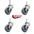 thumbnail image 2 of 8 Inch Scaffold Caster Set with 1-3/8” Round Stem w/Brakes–Service Caster Brand, 2 of 2