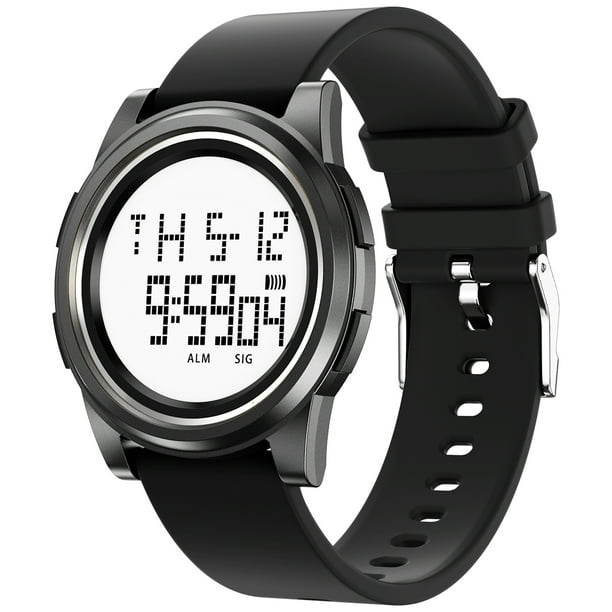 READ Digital Sports Watch Slim with Calendar LED Waterproof Multifunction,  Digital Watch for Men and Women Youth Fashion Student Watch - Walmart.com