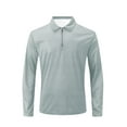 thumbnail image 4 of Aloohaidyvio Men's Polo Shirts Long Sleeve Regular Fit Cotton Golf Shirt Soft Breathable Casual Collared Tshirts, 4 of 6