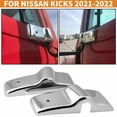 thumbnail image 2 of 2-Pack for Freightliner Columbia Century L+R Side Chrome Door Mirror Cover Bracket -, 2 of 5