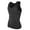 Dark Gray, variant on 2 Packs Men Slimming Body Shaper Vest Compression Shirt Gym Workout Tank Top Sleeveless Abdomen Shapewear
