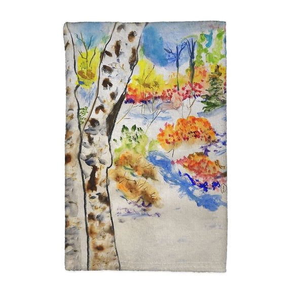 White Birch Kitchen Towel - 16x25