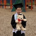 thumbnail image 2 of Tezituor 17.7'' Graduation Teddy Bear 2026 Stuffed Animal with Doctoral Cap and Sash Graduation Stuffed Bear Plush Toy, 2 of 6