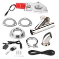 thumbnail image 3 of Kit de corte de escape para modificación de coche con tubo en Y de acero inoxidable de 2,5 pulgadas y control remoto, 3 of 14