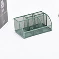 thumbnail image 2 of MOQIN Mesh Desk Organizer Office Desktop Organizer with Pen Holder, Metal Stationary Organizer Desk Caddy, 7 Compartments, for Office, Home, School, Classroom, 2 of 4