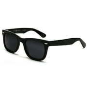 Verona Polarized Sunglasses Matte Black - Black