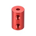 thumbnail image 2 of Acoplamiento de eje de 3.17 mm a 5 mm Bore L20xD12 Conector de acoplamiento rígido flexible para rueda de motor robot Rojo, 2 of 3