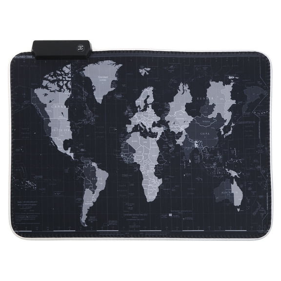 Computer Mousepad RGB Mat Backlight Keyboard Cover Table Mause Gaming Mouse Pad