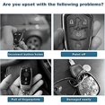 thumbnail image 2 of HRV HR-V Civic 2022 Car Key Shell TPU Protection Key Fob Remote with Buttons Accessory (Purple), 2 of 5