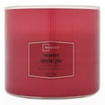 thumbnail image 2 of Mainstays Textured Wrapped Candle Warm Apple Pie, 14 Ounce, 2 of 7