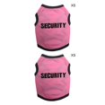 thumbnail image 1 of Billuyoard Ropa para mascotas Abrigo de algodón con estampado de animales Ropa de animales sin mangas para interiores al aire libre, XS, rosa, borde negro Type2 NO2 Billuyoard CBP172999, 1 of 6