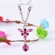 thumbnail image 2 of Minnieouse Piercings falsos Adorno de cuerpo encantador Adornos de senos de mujer Anillos de pezones de mariposas ajustables para mujer Rosa Rosa 20piezas, 2 of 6