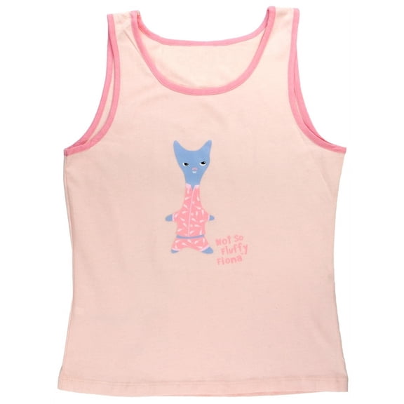 Naughty Pets - Fluffy Fiona Juniors Sleep Tank Top - Medium