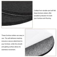 thumbnail image 3 of Furniture Sliders, 24Pcs 2.4'' Round Self Adhesive Felt Furniture Pad, Floor Protector for Hardwood Floor (Black), 3 of 5