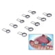thumbnail image 4 of Mantenedor de espacio de ortodoncia dental del primer molar/31-42#bandas de separación de molares de ortodoncia dental Mantenedor de espacio preformado Mantenedor de segundo molar, 4 of 4