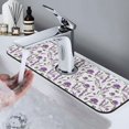thumbnail image 7 of Sikiie Lavender Flowers Splash Guard for Sink Faucet-1 PC Super Absorbent Fast Drying Mat Sink Gadgets-Splash Guard for Kitchen, Sink Mat, 7 of 7