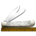 thumbnail image 3 of Buck Creek Trapper Knife Cracked Ice Stainless German Pocket Knives BC-254 CI  Cuchillo Buck Creek Knives Trapper, 3 of 4