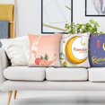 thumbnail image 4 of Skin Plush Throw Pillow Cover For Home Decoration With Delicate Print, 4 of 5
