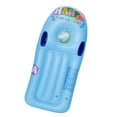 thumbnail image 3 of S SERENABLE Kids Inflatable Surfboard Inflatable Pool Raft for Beach Water Entertainment Blue, 3 of 9