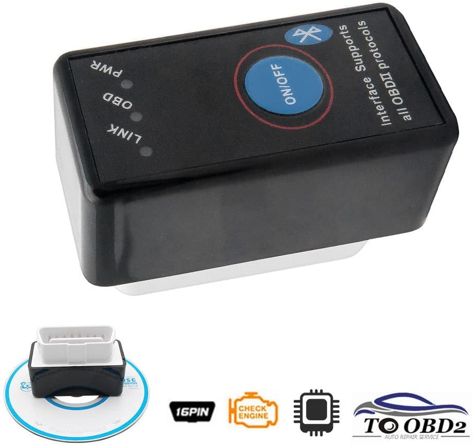 XTRONS Power Switch Android Bluetooth OBD2 Scanner Code Reader Diganostic Tool 
