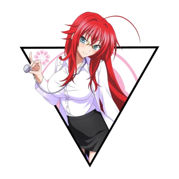 EARLFAMILY 5.1 Inch personalized Anime Girl Tear Gremory Rias Decal for Motorcycle Bumper Windshield Waterproof Car Sticker