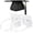 2PCS Clear, variant on Graduation Cap Headband Insert, Black Anti-Slip Firm Hair Band, Graduation Hat Headband Holder for Secure Grad Cap And Hairstyle, Graduation Accessories for Students, Class of 2026 (1PCS Black)