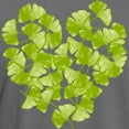 thumbnail image 3 of CafePress - Ginkgo Leaf Heart - Mens Comfort Colors Shirt, 3 of 5