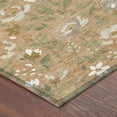 thumbnail image 3 of Addison Rugs Chantille Indoor/Outdoor Transitional Floral Copper Machine Washable Rectangle Rug, 5' x 7'6", 3 of 8