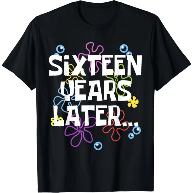 T-Shirt para Mujer - "16 Años Después" Cumpleaños 16 - Talla Extra Grande