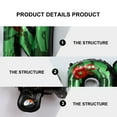 thumbnail image 2 of SHOWERORO  Party Decoration Balloons 1Set Green Color Letter Shape Aluminum Film For Friends Groups, 2 of 5