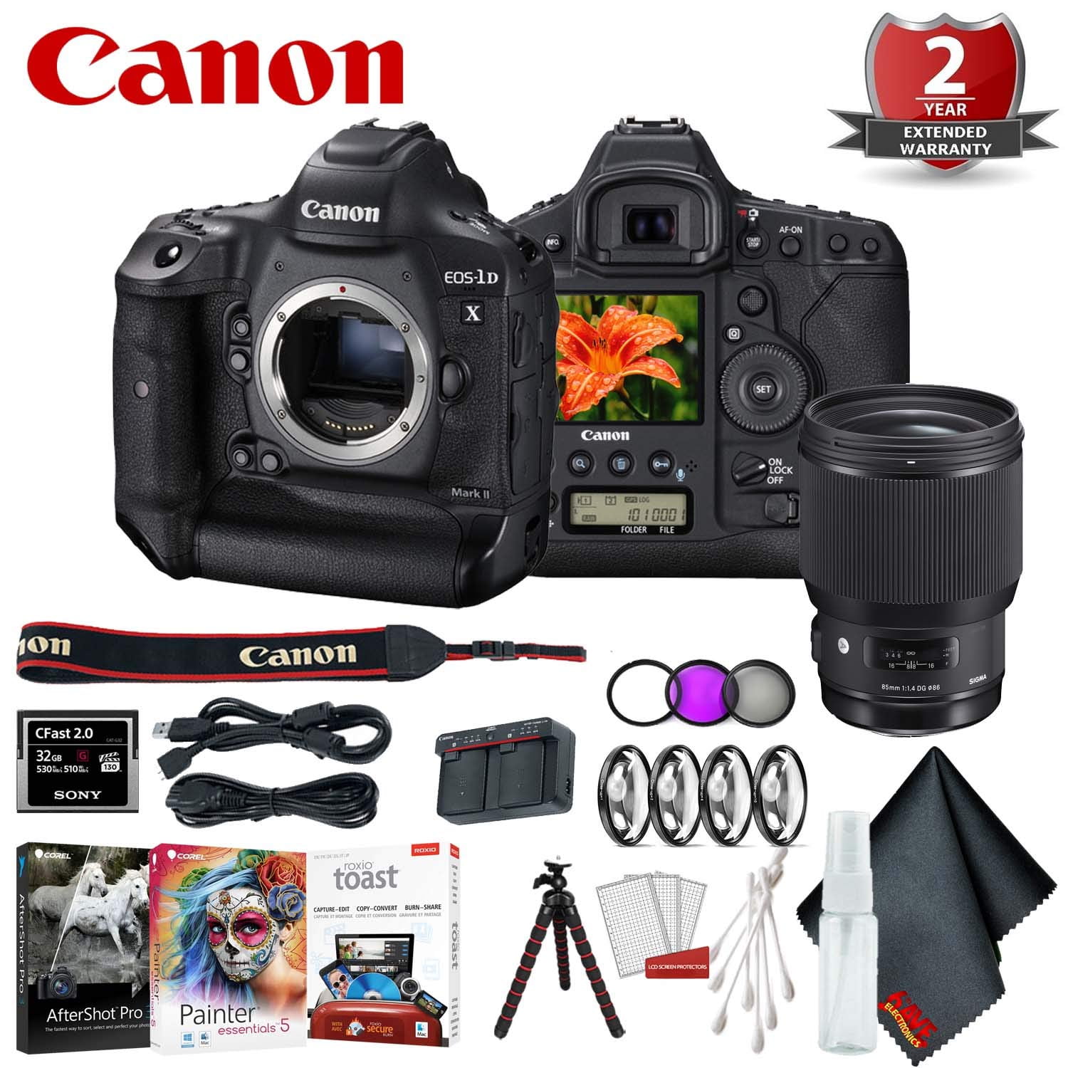Canon Eos 1d X Mark Ii Dslr Camera Body Only Intl Model Accessory Bundle W 85mm Lens More Walmart Com Walmart Com Canon Eos 1d X Mark Ii Dslr Camera Body Only Intl Model Accessory Bundle W 85mm Lens More Walmart Com Walmart Com