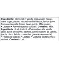 thumbnail image 3 of Our FinestTM 0% M.F. Lactose Free Vanilla Greek Yogurt, 3 of 3