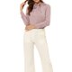 thumbnail image 4 of INSPIRAR CHIC Blusa de Oficina Elegante con Cuello de Lazo de Manga Larga para Mujeres XL Rosa, 4 of 5