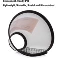 thumbnail image 3 of XINQIHANG Adjustable Recovery Pet Cone E-Collar for Cats Puppy Rabbit, Plastic Elizabeth Protective Collar Wound Healing Practical Neck Cover, Small & Medium, 3 of 6