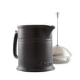 thumbnail image 3 of Chantal Ceramic French Press with Stainless Steel Plunger & Lid, 16 Oz. (Matte Black), 3 of 9