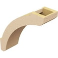 thumbnail image 5 of Ekena Millwork 5"W x 16"D x 16"H Lafayette Rough Cedar Woodgrain TimberThane Knee Brace, Primed, 5 of 6