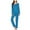 Dark Blue, variant on Women Night Wear Womens Pjs Sets Night Wear Women Ladies' Casual Solid Color Casual Top Pants Pajama Set
