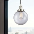 thumbnail image 2 of 616-1PH-PN-G202-8 Innovations Lighting Beacon - 1 Light Mini Pendant In Industrial Style-11.5 Inches Tall and 8 Inches Wide-Polished Nickel, 2 of 2