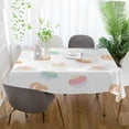 thumbnail image 6 of GZHJMY Cupcakes Square Tablecloth, Waterproof Stain Wrinkle Resistant Washable Polyester Table Cover for Picnic Dinner Holiday Kitchen Party Decor, 60 x 60 in Home Decor, 6 of 7
