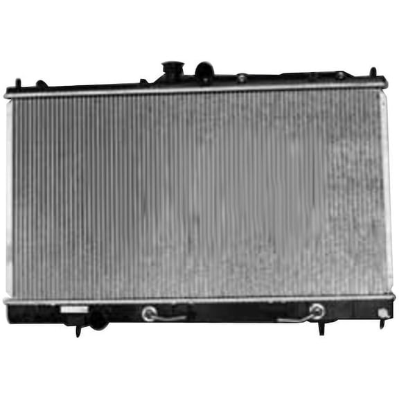 Radiator - Compatible with 2002 - 2007 Mitsubishi Lancer 2.0L 4-Cylinder Naturally Aspirated 2003 2004 2005 2006