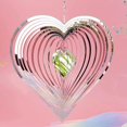 thumbnail image 3 of SHAR Heart-shaped Outdoor Wind Chime, 3 of 5