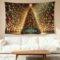 thumbnail image 5 of SOFIKAANMU Christmas Tapestries, Various Designs And Patterns, Winter Snow And Forest Tapestries, Bedroom And Dormitory Home Decor Tapestries, 6 Sizes, 80 X 60 Inches., 5 of 7
