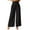 Black, variant on Deavoly Dress Pants for Women Solid Color High Waist Wide-Leg Full Length Suit Trousers Formal Drape Pants