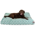 thumbnail image 2 of Majestic Pet | Chevron Rectangle Pet Bed For Dogs, Removable Cover, Teal, Extra Large, 2 of 6
