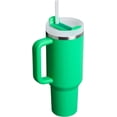 thumbnail image 2 of STANLEY Quencher H2.0 Tumbler with Handle and Straw 40 oz | Flowstate 3-Position Lid | Cup Holder Compatible for Travel | Insulated Stainless Steel Cup | BPA-Free | Meadow, 2 of 8