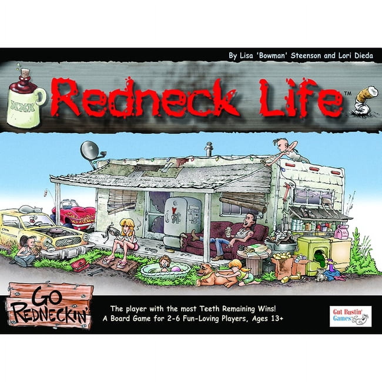 Gut Bustin' Games Redneck Life Board Game
