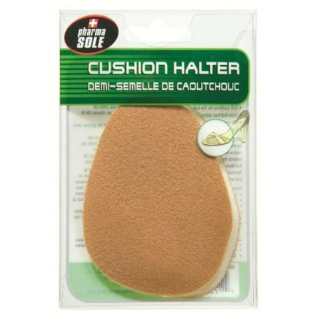 Moneysworth & Best Non-Slip Ball of Foot Suede Cushion Halter (Tan), Made of tan suede By Moneysworth and Best Shoe Care